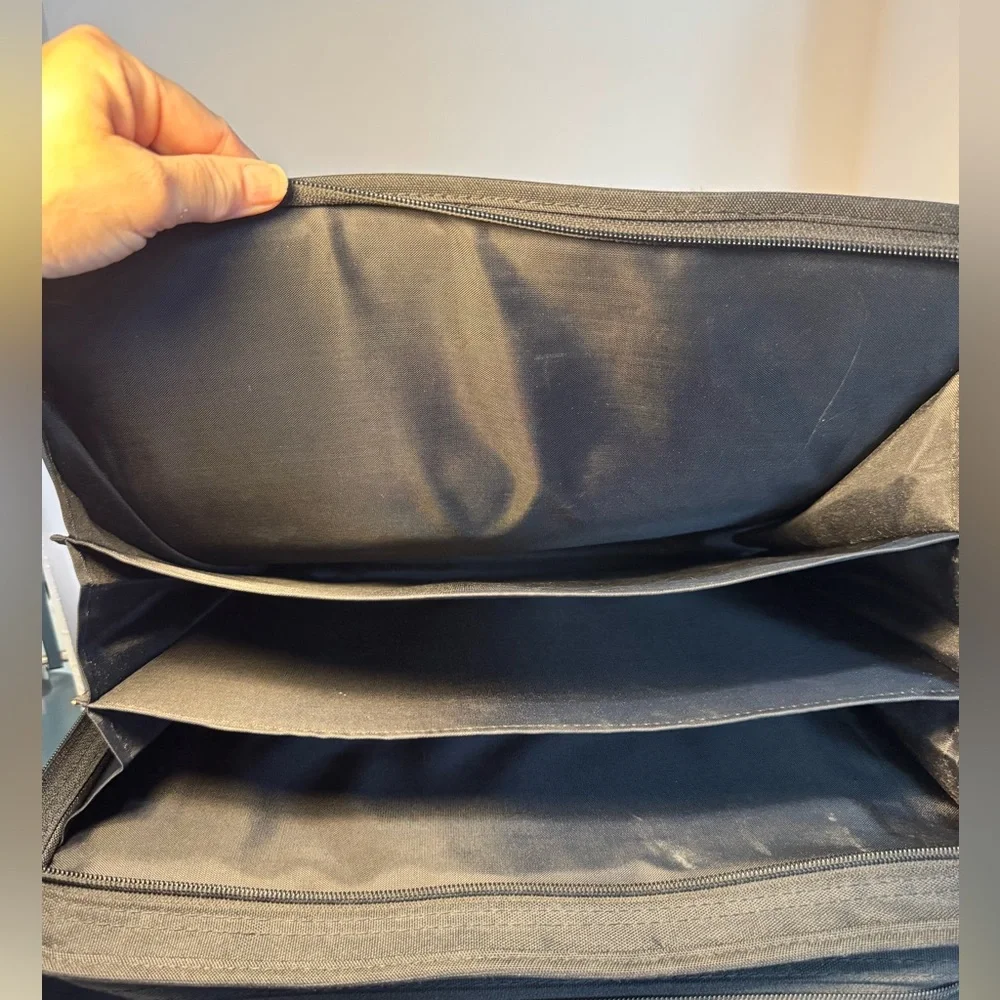 GATEWAY Vintage Computer Laptop Notebook Messenger Bag - Black - 14x13